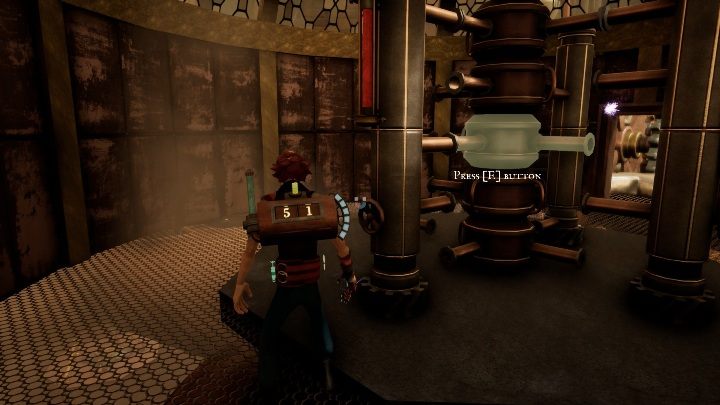 Kolejny zawór, znajdujący się po lewej stronie, odpowiada trzeciej rurze od góry - Rozwiązanie zagadek z lokacji 1. | Opis przejścia | The Watchmaker - The Watchmaker - poradnik do gry