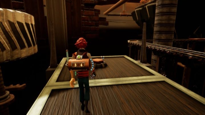 Po wejściu na górę zobaczysz deskę stojąca ci na drodze - Rozwiązanie zagadek z lokacji 1. | Opis przejścia | The Watchmaker - The Watchmaker - poradnik do gry