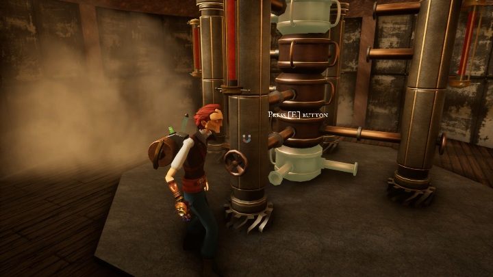 Kolejny zawór znajduje się po przeciwnej stronie - Rozwiązanie zagadek z lokacji 1. | Opis przejścia | The Watchmaker - The Watchmaker - poradnik do gry