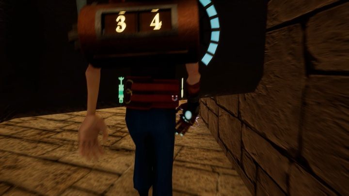 Zbiegnij po schodach, omiń wrogów i dobiegnij do wielkiej zębatki - Opis przejścia lokacji 2. | The Watchmaker - The Watchmaker - poradnik do gry