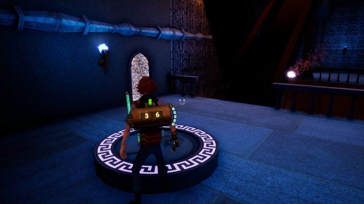 Tam musisz wskoczyć na przycisk - Rozwiązanie zagadek z lokacji 2. | Opis przejścia | The Watchmaker - The Watchmaker - poradnik do gry