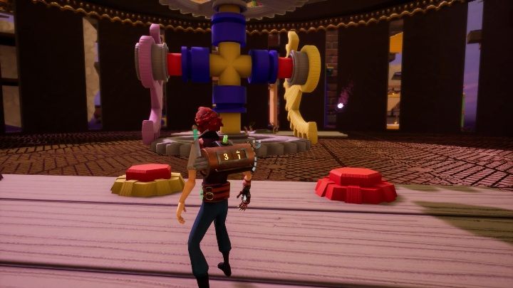 Musisz kliknąć czerwony przycisk trzy razy, żółty dwa i ostatni 4 razy - Rozwiązanie zagadek z lokacji 3. | Opis przejścia | The Watchmaker - The Watchmaker - poradnik do gry