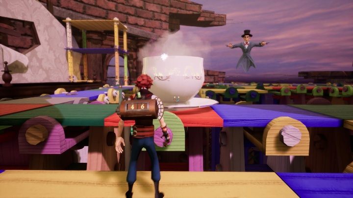 Chcąc uwolnić drugą rękę trafisz do zamkniętej lokacji z dwoma małymi przeciwnikami i jednym dużym, latającym - Rozwiązanie zagadek z lokacji 3. | Opis przejścia | The Watchmaker - The Watchmaker - poradnik do gry