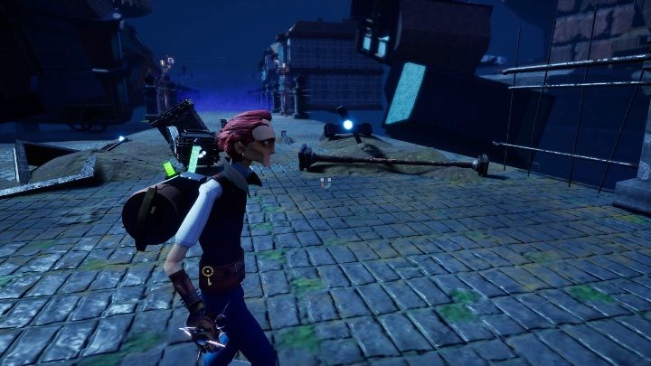 Po przebiegnięciu zobaczysz dwie ciemne drogi - Opis przejścia lokacji 4. | The Watchmaker - The Watchmaker - poradnik do gry