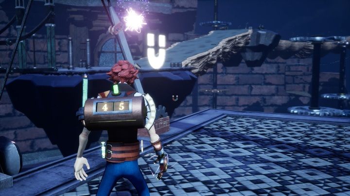 Po przestawieniu każdej wajchy wróć na pierwszy most i kliknij na przycisk - Opis przejścia lokacji 4. | The Watchmaker - The Watchmaker - poradnik do gry