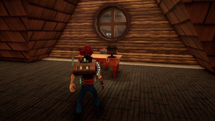 W trzecim świecie na samej górze domku znajdziesz list - Znajdźki, listy i zegarki | Porady na start | The Watchmaker - The Watchmaker - poradnik do gry