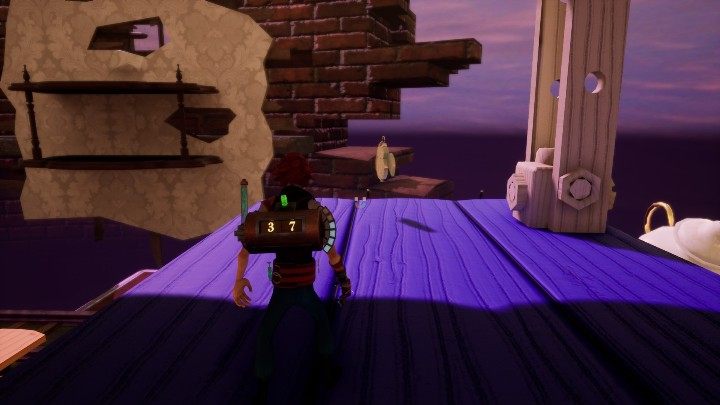 Podróżując po trzecim levelu trafisz na fioletowe platformy - Znajdźki, listy i zegarki | Porady na start | The Watchmaker - The Watchmaker - poradnik do gry