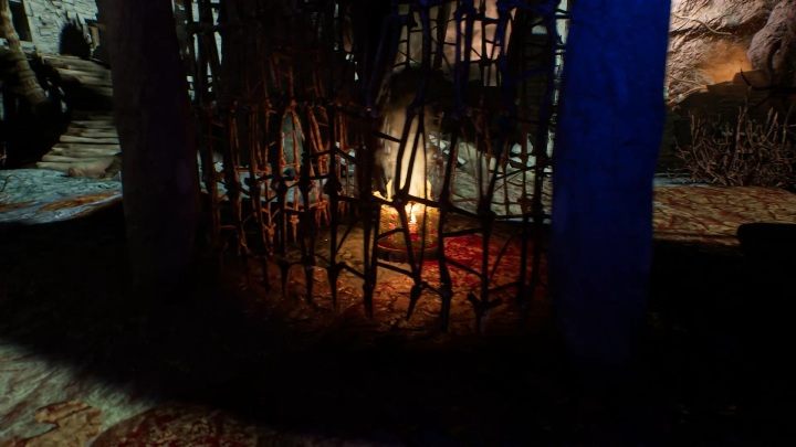 Po drugiej stronie tunelu trafisz na duży kawałek otwartej przestrzeni - Część 4 - The Forsaken Cathedral | Solucja | Agony - Agony - poradnik do gry