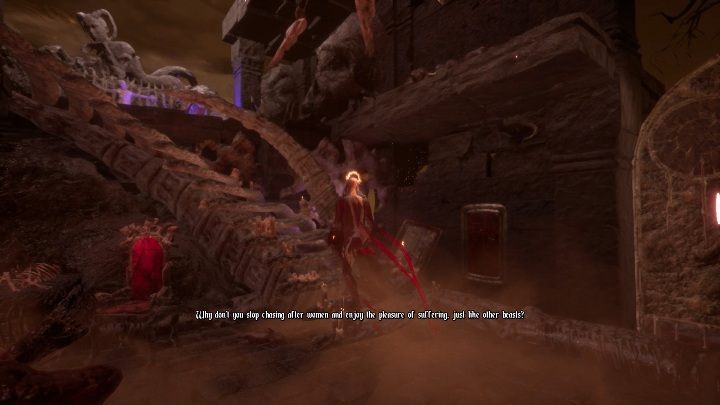 Po wejściu do pomieszczenia musisz udać się na samą górę - Część 2 - The Floating Forest | Solucja | Agony - Agony - poradnik do gry