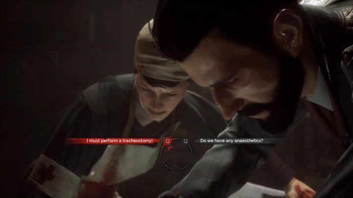 Podczas operacji masz trochę wyborów - Vampyr: Operacja w azylu Dorothy Crane - jak przeprowadzić? - Vampyr - poradnik do gry