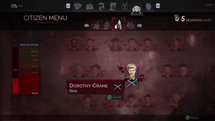 Jeśli natomiast rozpoczniemy eksterminację mieszkańców, pominiemy leczenie chorych i zabijemy filar dzielnicy, w krótkim czasie doprowadzimy do ruiny dzielnicy - Vampyr: Dzielnica, która przekroczy stan krytyczny - co się z nią dzieje? - Vampyr - poradnik do gry