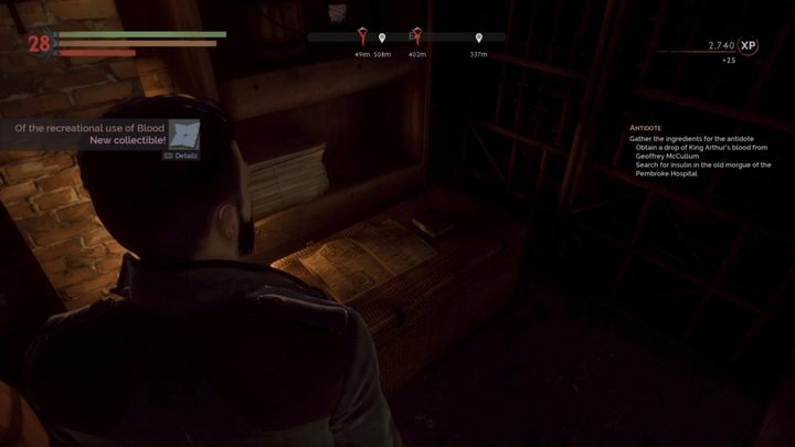 O ponownym użyciu krwi wampira. - Vampyr: Znajdźki, notatki, sekrety - Vampyr - poradnik do gry