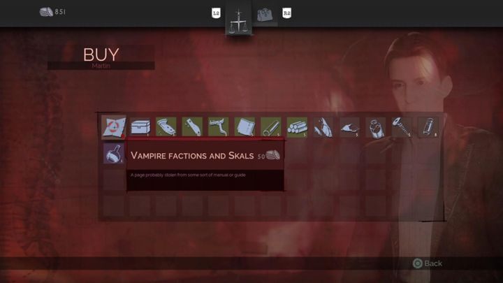 Ugrupowania wampirów i skale. - Vampyr: Znajdźki, notatki, sekrety - Vampyr - poradnik do gry