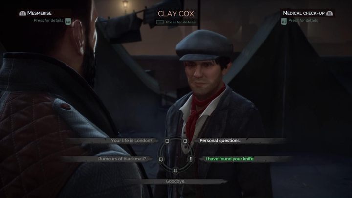 Gdy na początku gry dotrzesz do Szpitala w Pembroke, spotkasz rannego Claya Coxa - Vampyr: Zabijać czy pomagać? - Vampyr - poradnik do gry