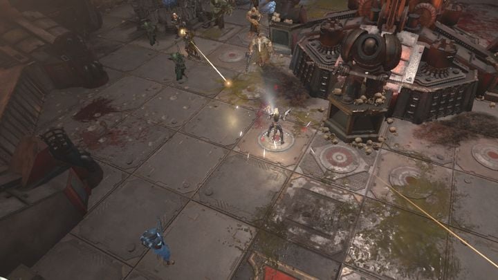 Oddział trzyma się na dystans w stosunku do Inkwizytora - Dzikie Plemiona | misja w Warhammer 40,000: Inquisitor - Martyr - Warhammer 40,000: Inquisitor - Martyr - poradnik do gry