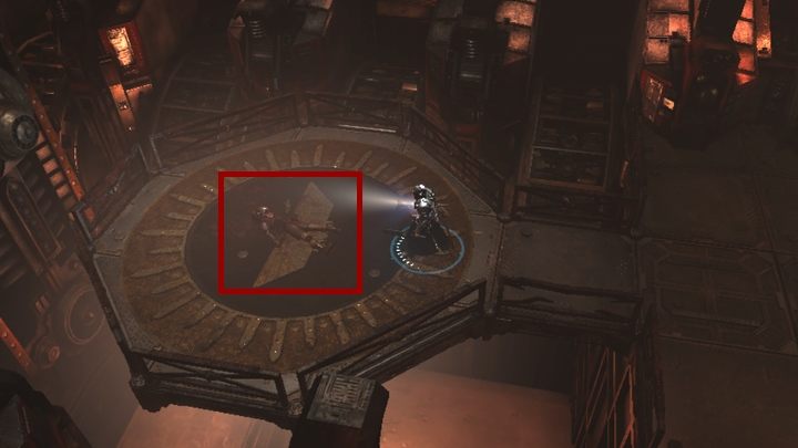 Po jego zbadaniu nawiążesz kontakt z Caiusem Thornem i będziesz mógł zakończyć misję, udając się do wyjścia [4] - Nawiązany kontakt | misja w Warhammer 40,000: Inquisitor - Martyr - Warhammer 40,000: Inquisitor - Martyr - poradnik do gry