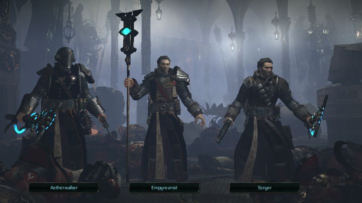 W przypadku Psionika do wyboru masz następujące specjalizacje - Psionik | Specjalizacje postaci | Warhammer 40,000: Inquisitor - Martyr - Warhammer 40,000: Inquisitor - Martyr - poradnik do gry