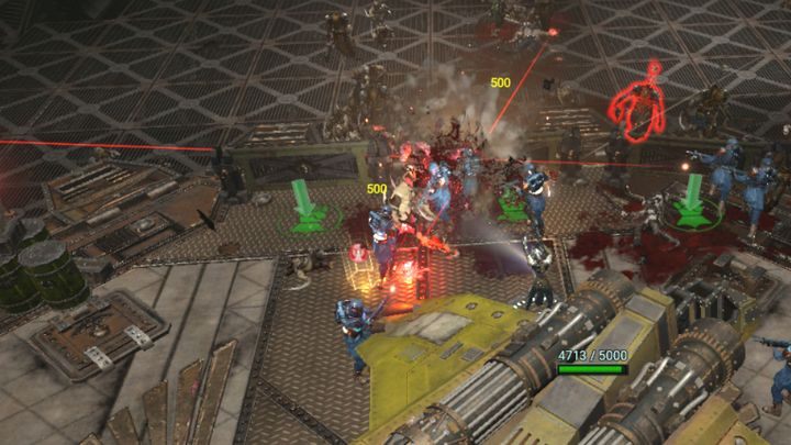 Oddział broniący desantowca. - Wróć na Martyra - Duch Maszyny - Solucja Warhammer Martyr - Warhammer 40,000: Inquisitor - Martyr - poradnik do gry