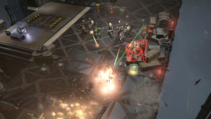 Jedna z grup znajdująca się w okolicy desantowca. - Wróć na Martyra - Duch Maszyny - Solucja Warhammer Martyr - Warhammer 40,000: Inquisitor - Martyr - poradnik do gry