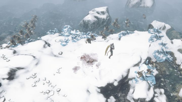 Jedna z hord patrolujących obszar misji. - Lodowe Pustkowie | misja w Warhammer 40,000: Inquisitor - Martyr - Warhammer 40,000: Inquisitor - Martyr - poradnik do gry