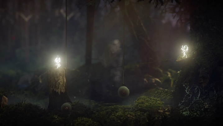 Twoim pierwszym zadaniem na tym poziomie będzie odpowiednie ustawienie bohaterów - Poziom 4 - Nightswimming, solucja Unravel 2 - Unravel 2 - poradnik do gry