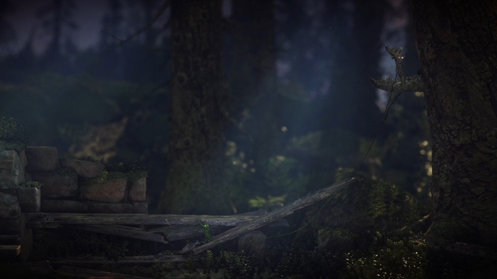 Cegłę zepchnij na deski - Poziom 4 - Nightswimming, solucja Unravel 2 - Unravel 2 - poradnik do gry