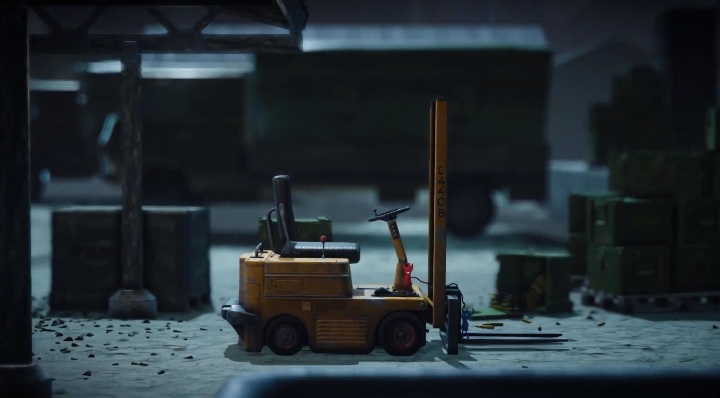 Na 5 poziomie gry Unravel trafisz na wózek widłowy - Poziom 5 - Is That All There, solucja Unravel 2 - Unravel 2 - poradnik do gry