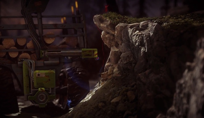 Rozwiąż włóczkę, wskocz jedną postacią na element auta i wyprostuj go - Poziom 6 - Ashes To Ashes, solucja Unravel 2 - Unravel 2 - poradnik do gry