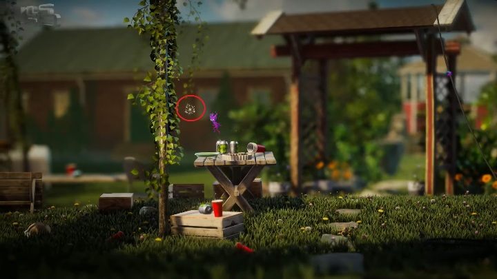 Pierwszy sekret znajdziesz na stole - Sekrety Little Frogs - poziom 3 Unravel 2 - Unravel 2 - poradnik do gry