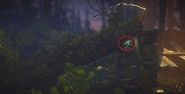 Aby zdobyć ten sekret wystarczy, że przebiegniesz przez ułamaną gałąź - Sekrety w Nightswimming poziom 4 Unravel 2 - Unravel 2 - poradnik do gry