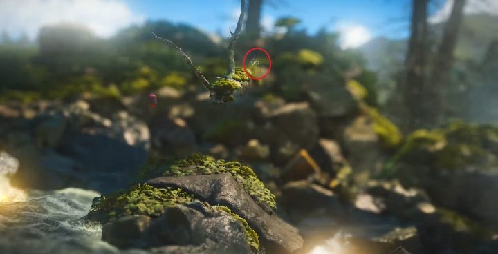 Na tym poziomie będziesz główni poruszał się po wodospadzie - Sekrety w At The Rapids, poziom 7 Unravel 2 - Unravel 2 - poradnik do gry