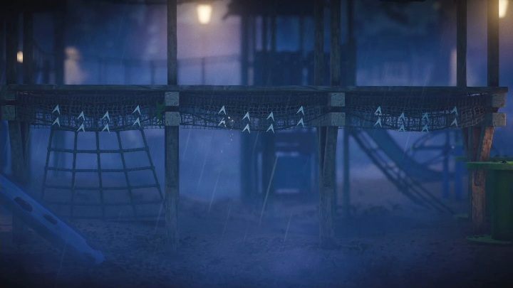 Kawałek dalej będziesz musiał przejść po ściance do wspinaczki - Poziom 2 - Hideaway | Solucja - Unravel 2 - poradnik do gry