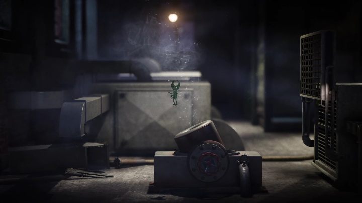 Gdy tylko przejdziesz przez ulicę trafisz do pomieszczenia z szybem wentylacyjnym - Poziom 2 - Hideaway | Solucja - Unravel 2 - poradnik do gry