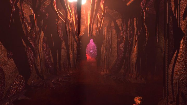 Po przejściu przez ostatni most znajdziesz się w lokacji widocznej na powyższym obrazku - Finał gry, solucja Lust for Darkness - Lust for Darkness - poradnik do gry