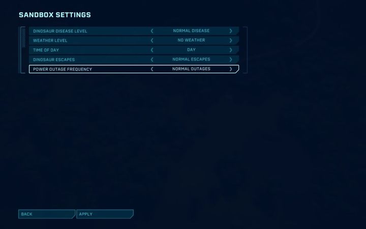 Tryb Sandboxu (wyspa Isla Nublar) można odblokować osiągając 4 gwiazdki na pierwszej wyspie (Isla Matanceros - zobacz również rozdział Odblokowywanie kolejnych wysp) - Sandbox w Jurassic World Evolution - Jurassic World Evolution - poradnik do gry