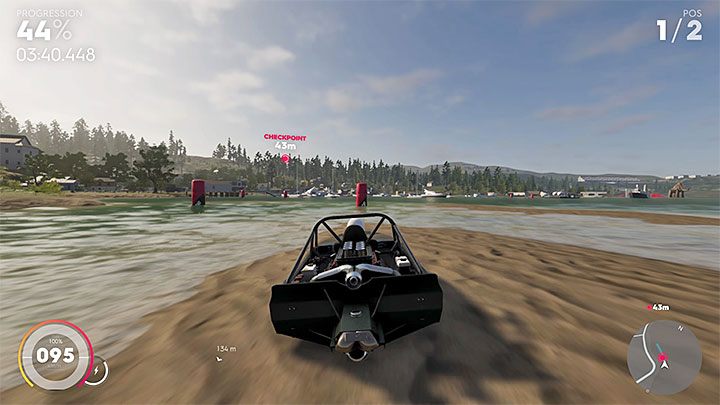 Następna w kolejce jest łódź Jetsprint i zasiądziesz za jej sterami po przejechaniu około 1/3 dystansu wyścigu - Wygranie Wielkiego Finału | Tryb kariery w The Crew 2 - The Crew 2 - poradnik do gry