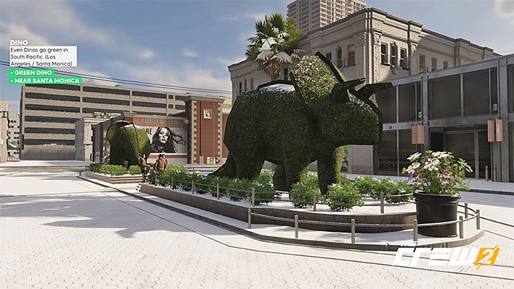 Opis: W rejonie Południowego Pacyfiku nawet dinozaury są ekologiczne (Los Angeles / Santa Monica) - Album - Freestyle | Zadań fotograficznych w The Crew 2 - The Crew 2 - poradnik do gry