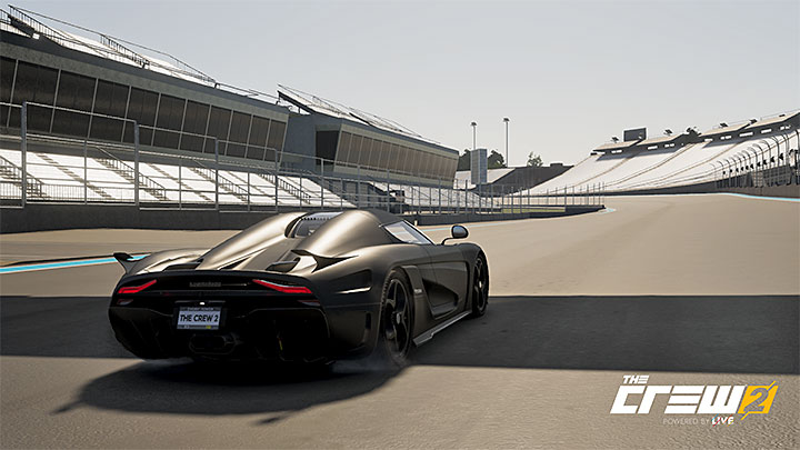 Opis: Spal gumę na polu startowym toru Little Eagle (na południe od Detroit) - Album - Pro Racing | Zadań fotograficznych w The Crew 2 - The Crew 2 - poradnik do gry
