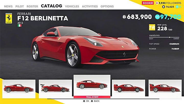 Pojazdem z najwyższym poziomem wyczynowości w obrębie grupy SR jest Ducati Panigale R za niecałych 460 tysięcy bucksów - Najlepsze pojazdy w The Crew 2 - The Crew 2 - poradnik do gry