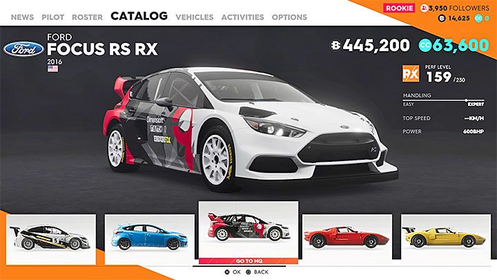 Pojazdem z najwyższym poziomem wyczynowości w obrębie grupy Rally Cross jest Ford Focus RS RX z 2016 roku - Najlepsze pojazdy w The Crew 2 - The Crew 2 - poradnik do gry