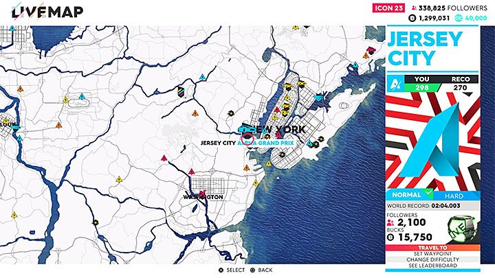 Pierwsze rekomendowane przez nas zawody to Jersey City Alpha Grand Prix - Zdobywanie fanów (xp), części i bucksów - poradnik grindowania w The Crew 2 - The Crew 2 - poradnik do gry
