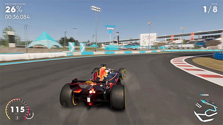 Zawody Jersey City Alpha Grand Prix zakładają przejechanie trzech okrążeń na krótkim torze - Zdobywanie fanów (xp), części i bucksów - poradnik grindowania w The Crew 2 - The Crew 2 - poradnik do gry