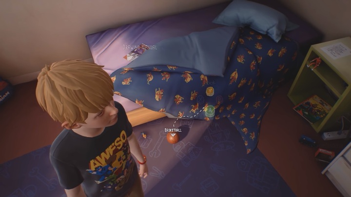 Kolejną rzeczą jaką możesz się pobawić jest piłka - Pokój Chrisa | Solucja do Awesome Adventures od Captain Spirit - The Awesome Adventures of Captain Spirit - poradnik do gry