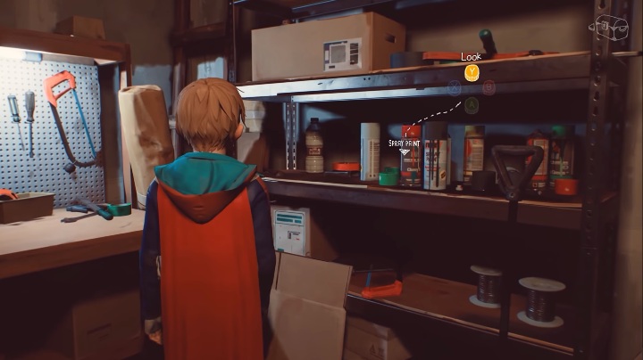 Poza tym możesz dodać kolorów swojemu stroju - Na zewnątrz domu | Solucja do Awesome Adventures od Captain Spirit - The Awesome Adventures of Captain Spirit - poradnik do gry