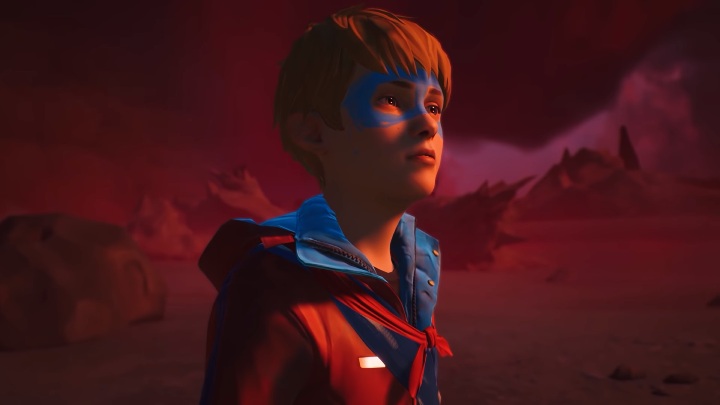 Jeśli nie zostawiłeś tacie kluczy możesz pobawić się w aucie - Na zewnątrz domu | Solucja do Awesome Adventures od Captain Spirit - The Awesome Adventures of Captain Spirit - poradnik do gry