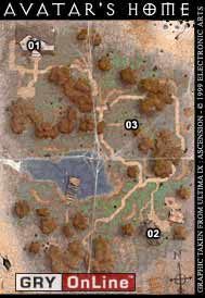 Dom Avatara na Ziemi i otaczający go park to miejsce gdzie rozpoczynamy grę - Poradnik do gry - Avatars House - Ultima IX: Ascension - poradnik do gry
