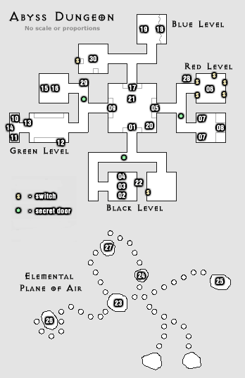 01 - Entrance to Black Level - Dungeon Abyss - Ultima IX: Ascension - poradnik do gry