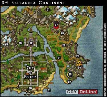 1 - Eastern Britannia - Ultima IX: Ascension - poradnik do gry