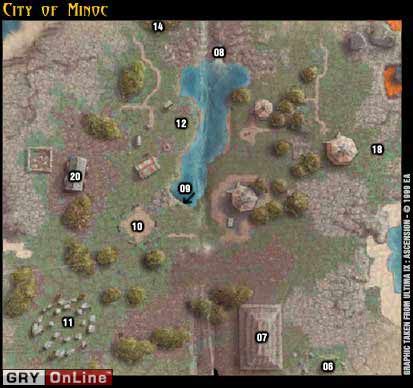 Na Minoc przypływamy po wykonaniu questów na New Magincia - Minoc - Ultima IX: Ascension - poradnik do gry