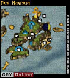 Na New Magincia przybywamy z Buccaneers Den aby odnowic Shrine of Humility - New Magincia - Ultima IX: Ascension - poradnik do gry